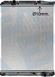 EACLIMA 31R45082 - Радіатор, охолодження двигуна autocars.com.ua