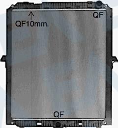 EACLIMA 31R45095 - Радіатор, охолодження двигуна autocars.com.ua