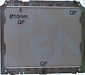 EACLIMA 31R45096 - Радіатор, охолодження двигуна autocars.com.ua