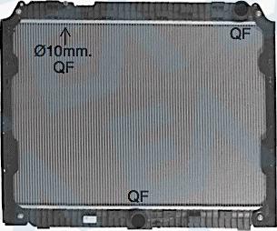 EACLIMA 31R45098 - Радіатор, охолодження двигуна autocars.com.ua
