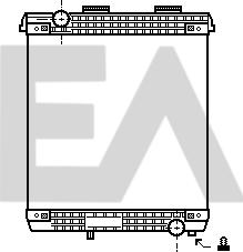 EACLIMA 31R47004 - Радіатор, охолодження двигуна autocars.com.ua