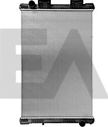 EACLIMA 31R47026 - Радіатор, охолодження двигуна autocars.com.ua