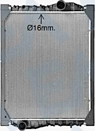 EACLIMA 31R47037 - Радіатор, охолодження двигуна autocars.com.ua