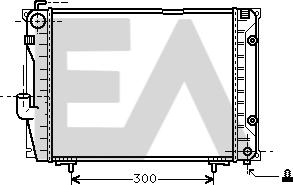 EACLIMA 31R50112 - Радіатор, охолодження двигуна autocars.com.ua