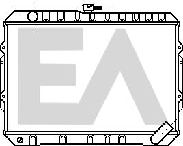 EACLIMA 31R51017 - Радіатор, охолодження двигуна autocars.com.ua