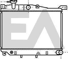 EACLIMA 31R52006 - Радіатор, охолодження двигуна autocars.com.ua