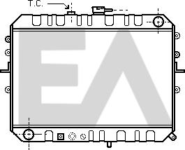EACLIMA 31R52016 - Радіатор, охолодження двигуна autocars.com.ua