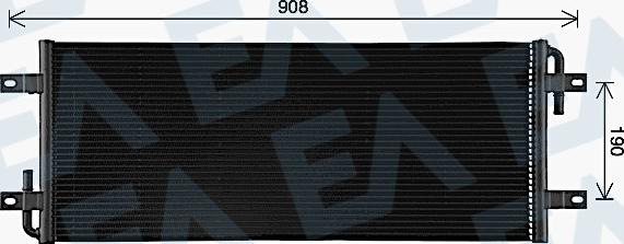 EACLIMA 31R59069 - Радіатор, охолодження двигуна autocars.com.ua