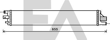 EACLIMA 31R60003 - Радіатор, охолодження двигуна autocars.com.ua