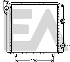 EACLIMA 31R60014 - Радіатор, охолодження двигуна autocars.com.ua