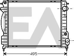 EACLIMA 31R60039 - Радіатор, охолодження двигуна autocars.com.ua