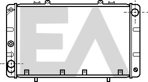 EACLIMA 31R71010 - Радіатор, охолодження двигуна autocars.com.ua