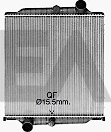 EACLIMA 31R76023 - Радіатор, охолодження двигуна autocars.com.ua