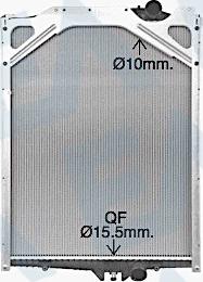 EACLIMA 31R76029 - Радіатор, охолодження двигуна autocars.com.ua