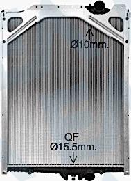 EACLIMA 31R76031 - Радіатор, охолодження двигуна autocars.com.ua