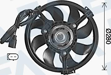 EACLIMA 33V02019 - Вентилятор, охолодження двигуна autocars.com.ua