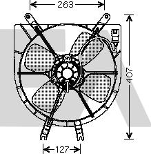 EACLIMA 33V26005 - Вентилятор, охолодження двигуна autocars.com.ua
