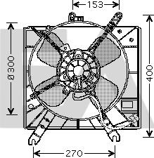 EACLIMA 33V52015 - Вентилятор, охолодження двигуна autocars.com.ua