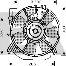 EACLIMA 33V52039 - Вентилятор, охолодження двигуна autocars.com.ua