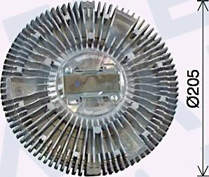 EACLIMA 35C16D15 - Крильчатка вентилятора, охолодження двигуна autocars.com.ua