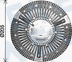 EACLIMA 35C16D18 - Крильчатка вентилятора, охолодження двигуна autocars.com.ua