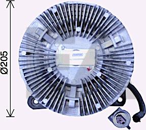 EACLIMA 35C30D12 - Крильчатка вентилятора, охолодження двигуна autocars.com.ua