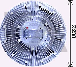 EACLIMA 35C30D14 - Крильчатка вентилятора, охолодження двигуна autocars.com.ua