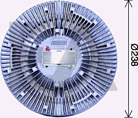 EACLIMA 35C45D15 - Крильчатка вентилятора, охолодження двигуна autocars.com.ua