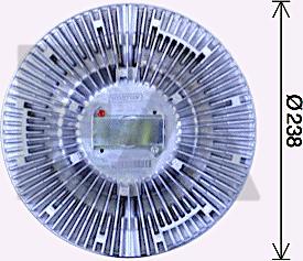 EACLIMA 35C45D16 - Крильчатка вентилятора, охолодження двигуна autocars.com.ua