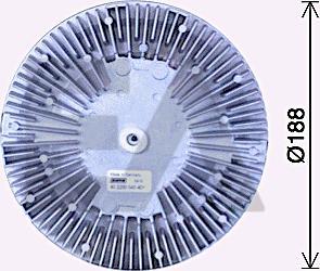 EACLIMA 35C47D02 - Крильчатка вентилятора, охолодження двигуна autocars.com.ua