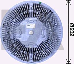 EACLIMA 35C47D06 - Крильчатка вентилятора, охолодження двигуна autocars.com.ua