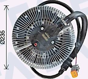 EACLIMA 35C59D10 - Крильчатка вентилятора, охолодження двигуна autocars.com.ua