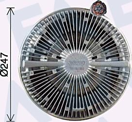 EACLIMA 35C59D11 - Крильчатка вентилятора, охолодження двигуна autocars.com.ua