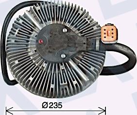 EACLIMA 35C59D12 - Крильчатка вентилятора, охолодження двигуна autocars.com.ua