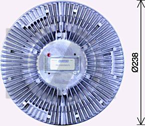 EACLIMA 35C76D08 - Крильчатка вентилятора, охолодження двигуна autocars.com.ua