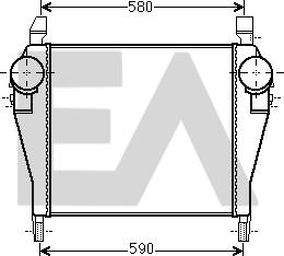 EACLIMA 36A30014 - Интеркулер autocars.com.ua