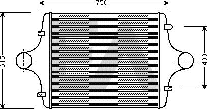 EACLIMA 36A47001 - Интеркулер autocars.com.ua