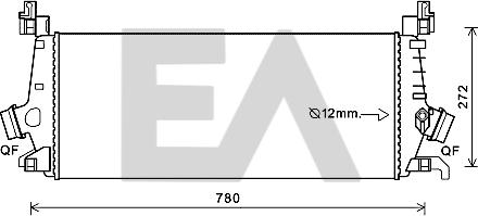 EACLIMA 36A54041 - Интеркулер autocars.com.ua