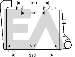 EACLIMA 36A59010 - Интеркулер autocars.com.ua