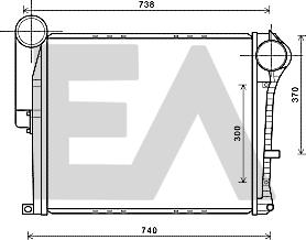 EACLIMA 36A59016 - Интеркулер autocars.com.ua
