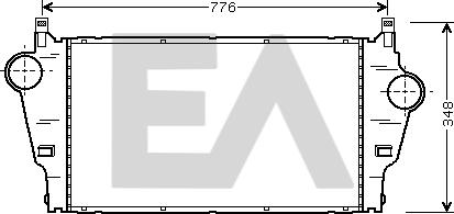 EACLIMA 36A60020 - Интеркулер autocars.com.ua