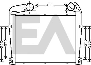 EACLIMA 36A63002 - Интеркулер autocars.com.ua