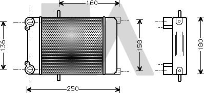 EACLIMA 37G02002 - Масляний радіатор, рухове масло autocars.com.ua