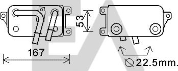 EACLIMA 37G07010 - Масляний радіатор, рухове масло autocars.com.ua