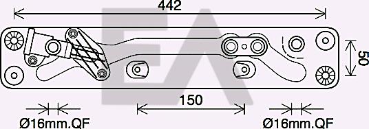 EACLIMA 37G07027 - Масляний радіатор, рухове масло autocars.com.ua