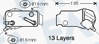 EACLIMA 37G07029 - Масляний радіатор, рухове масло autocars.com.ua