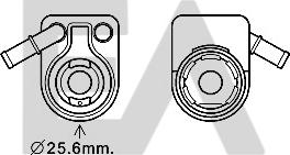 EACLIMA 37G22003 - Масляний радіатор, рухове масло autocars.com.ua