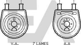 EACLIMA 37G28002 - Масляний радіатор, рухове масло autocars.com.ua