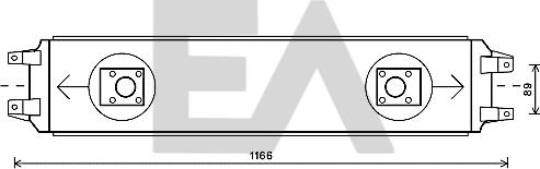 EACLIMA 37G45005 - Масляний радіатор, рухове масло autocars.com.ua