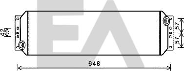 EACLIMA 37G47001 - Масляний радіатор, рухове масло autocars.com.ua